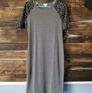 LuLaRoe Julia Dress with STAR sleeves! ⭐⭐
